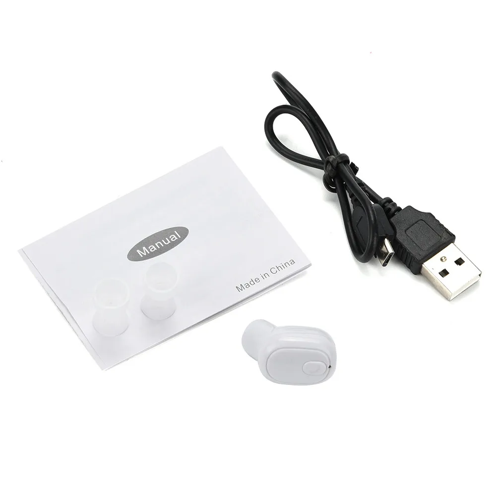 Мини Беспроводная Bluetooth 4 1 стерео гарнитура наушники-вкладыши проводные наушники