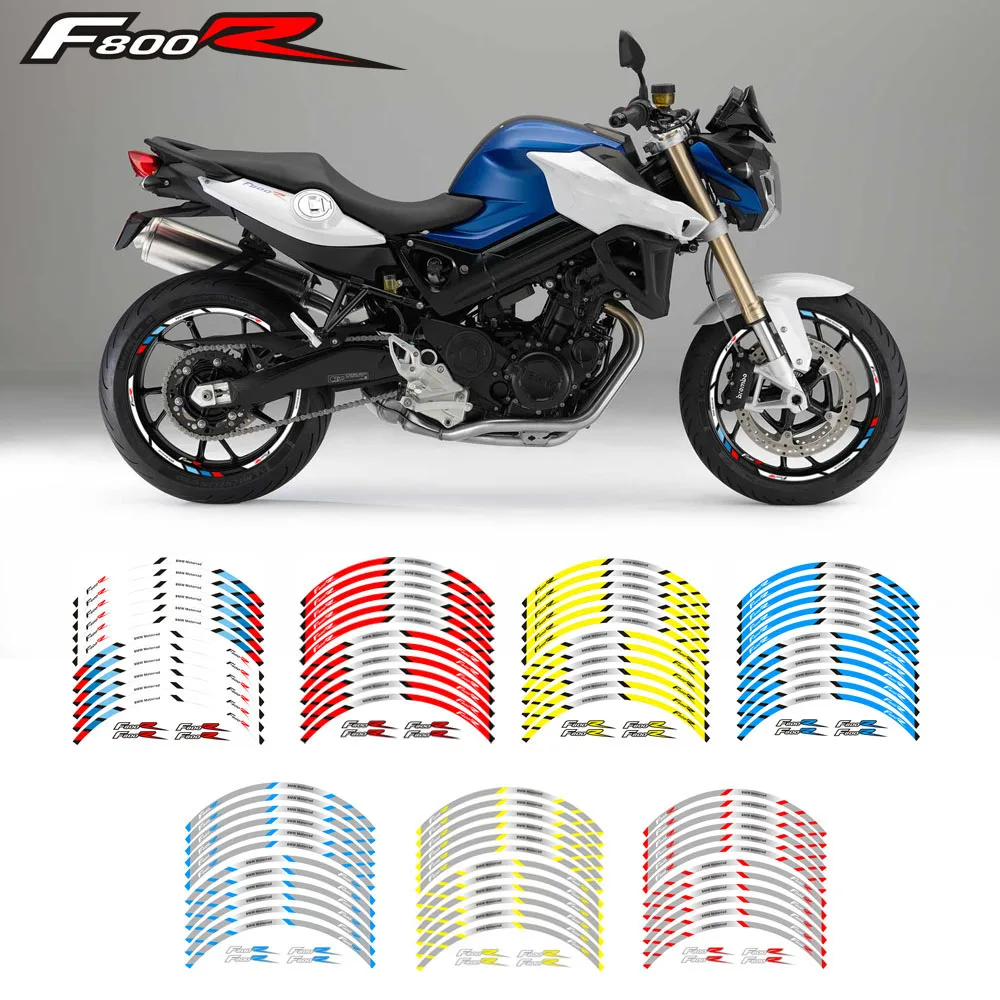 Для BMW F800R мотоциклетные передние и задние колеса край внешний обод Стикеры