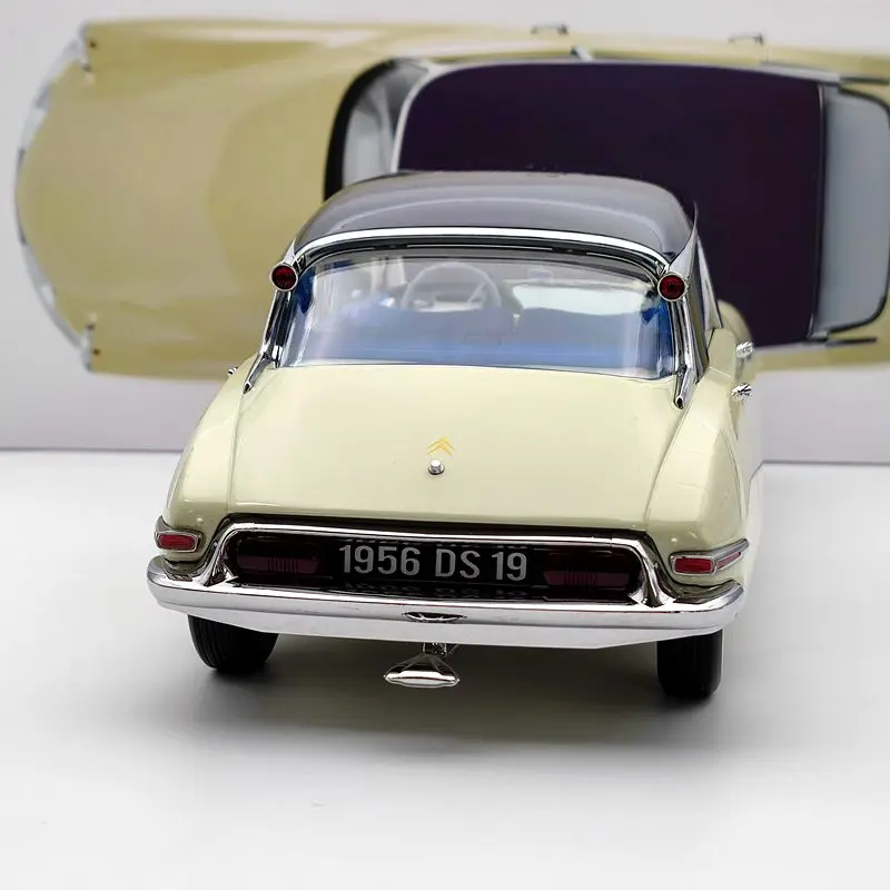 1:12 Norev для Citroen DS 19 1956 цвета шампанского и баклажана 121565 литые модели Ограниченная