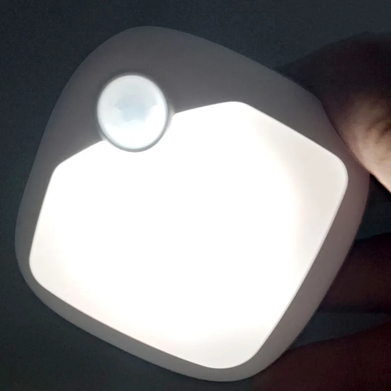 Беспроводной настенный ночной Светильник СВЕТОДИОДНЫЙ Сенсор светильник AAA
