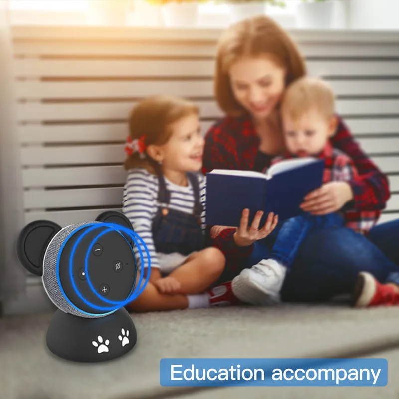 Для Echo Dot 3 супер милая панда защитный корпус подставка умный дом автоматизация смарт-динамик аксессуары компактный держатель