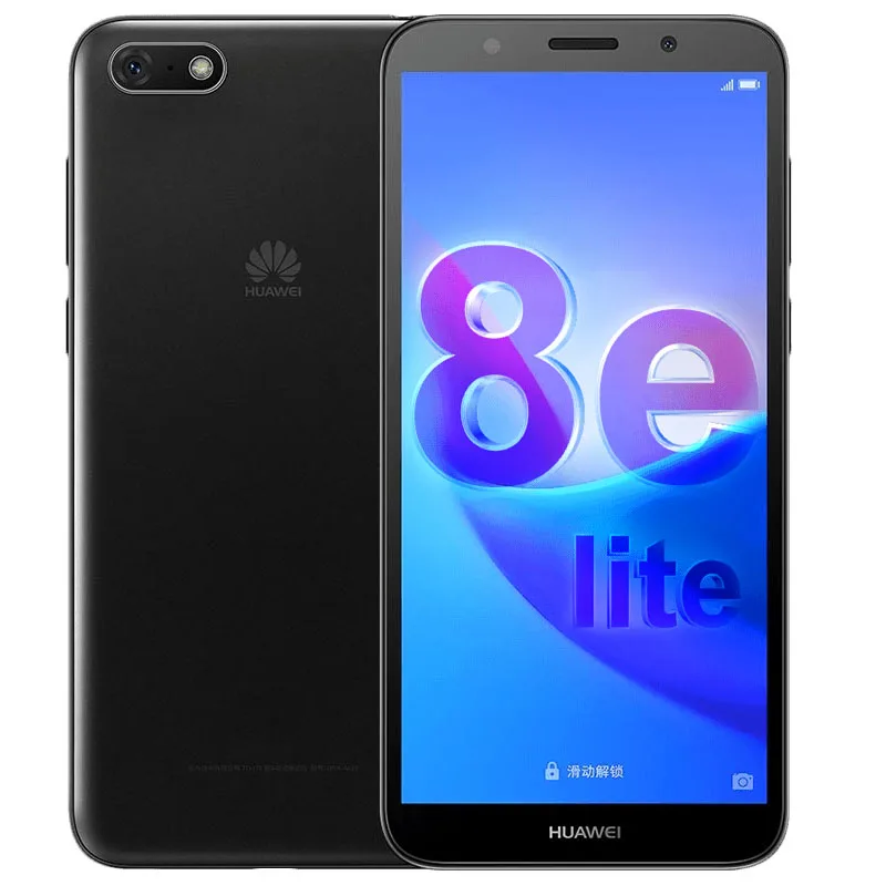 Смартфон huawei Enjoy 8e lite с глобальной прошивкой, 5,45 дюйма, 2 Гб, 32 ГБ, четырехъядерный процессор MT6739, две sim-карты, Android 8,0 - Цвет: 2G 32G Black