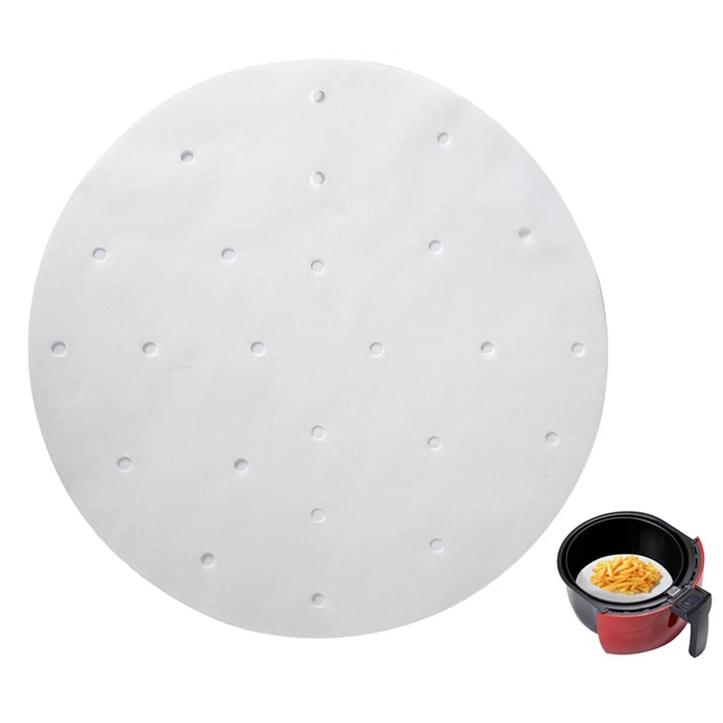 100 шт. воздушные фритюрницы вкладыши 9 дюймовый бамбуковый пароход Премиум