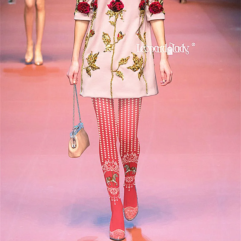 Весенне осенние и зимние колготки для женщин модные повседневные из модала