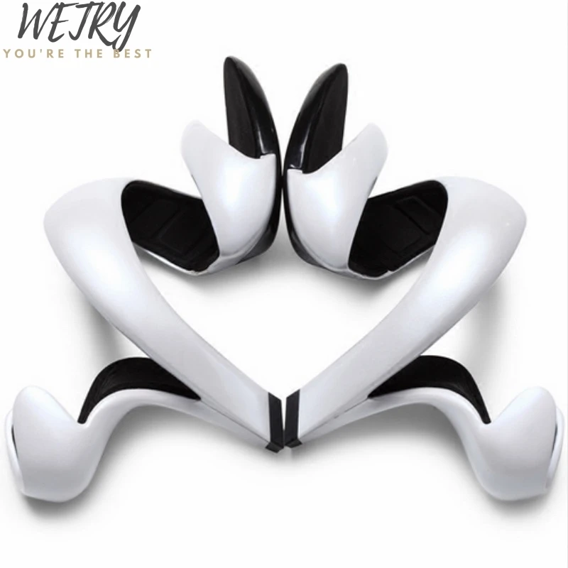 

2020 Women Open The Toe Cut Out Strange High Heel Gladiator Sandals Fashion Sexy Snake Shape Bottomless Shoes