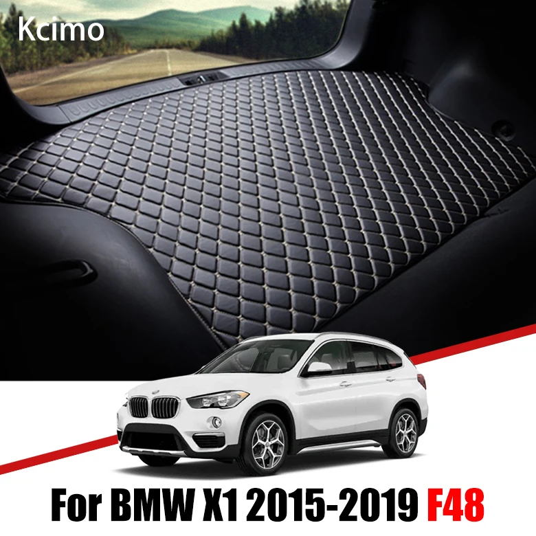Кожаный коврик для багажника автомобиля BMW X1 F48 2015-2019 подкладки sDrive20i 2016 2017 2018 |