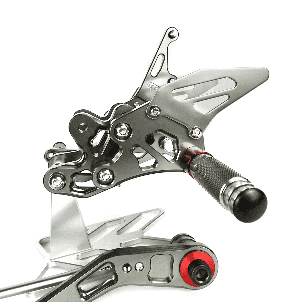 Motorcycle CNC Footrest Rear Sets Adjustable Rearset Foot Peg for SUZUKI GSXR 600 GSX-R 750 K6 K8 GSX-R600 GSX-R750 2006-2010 | Автомобили