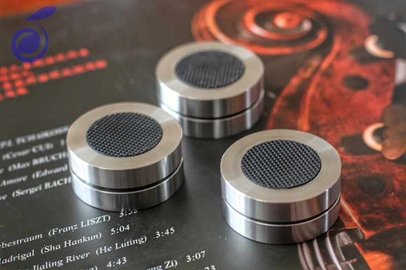 FE HIFI аудио колонки усилитель шасси керамические бусины анти-Shock поглотитель ног колодки для ног Вибропоглощающие подставки