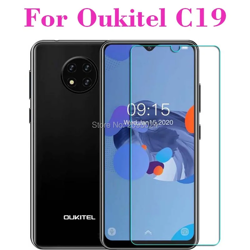 

Закаленное стекло для Oukitel C19, защита экрана 2.5D 9H, закаленная Защитная пленка для Oukitel C19, защитное стекло