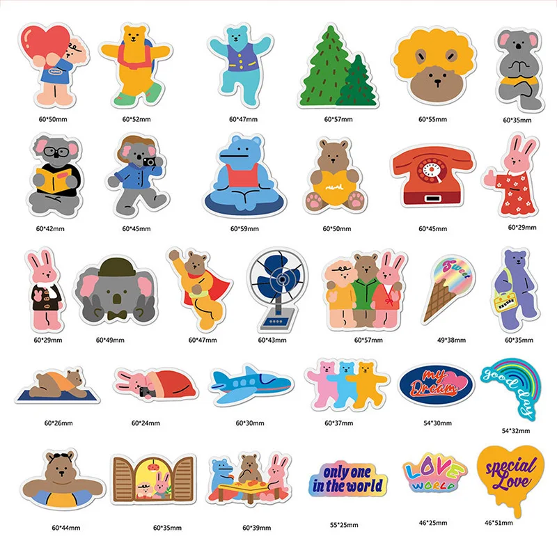 

Kawaii Diary Handmade Writing Paper Cards Scrapbooking Decoration Sticker Diy Loose Leaf Notebook Zipper Pencil Case Stationery