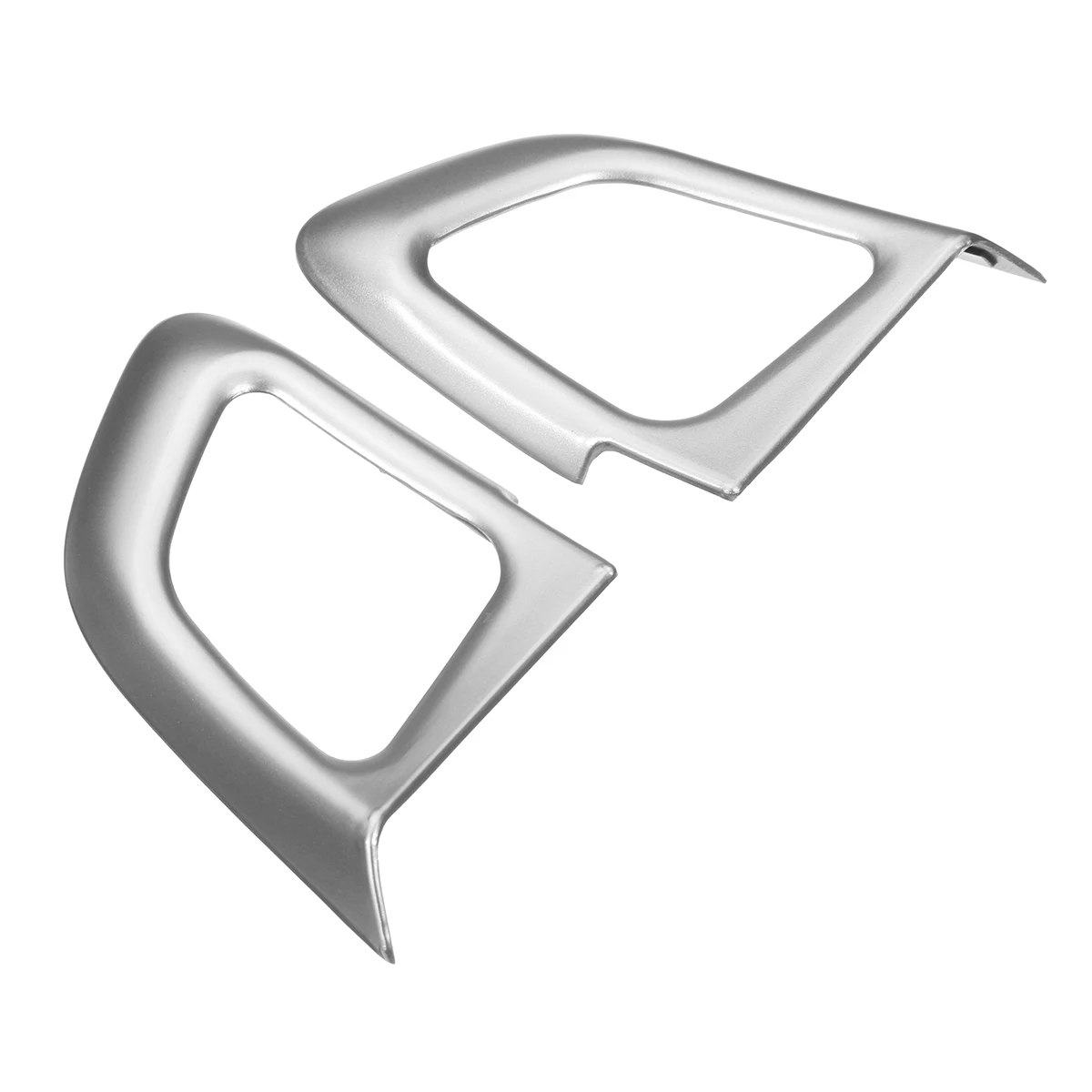 New 1Pair Car Interior Steering Wheel Button Frame Trim Cover Chrome Decoration for Range Rover Land Evoque 2012-2016 | Автомобили и