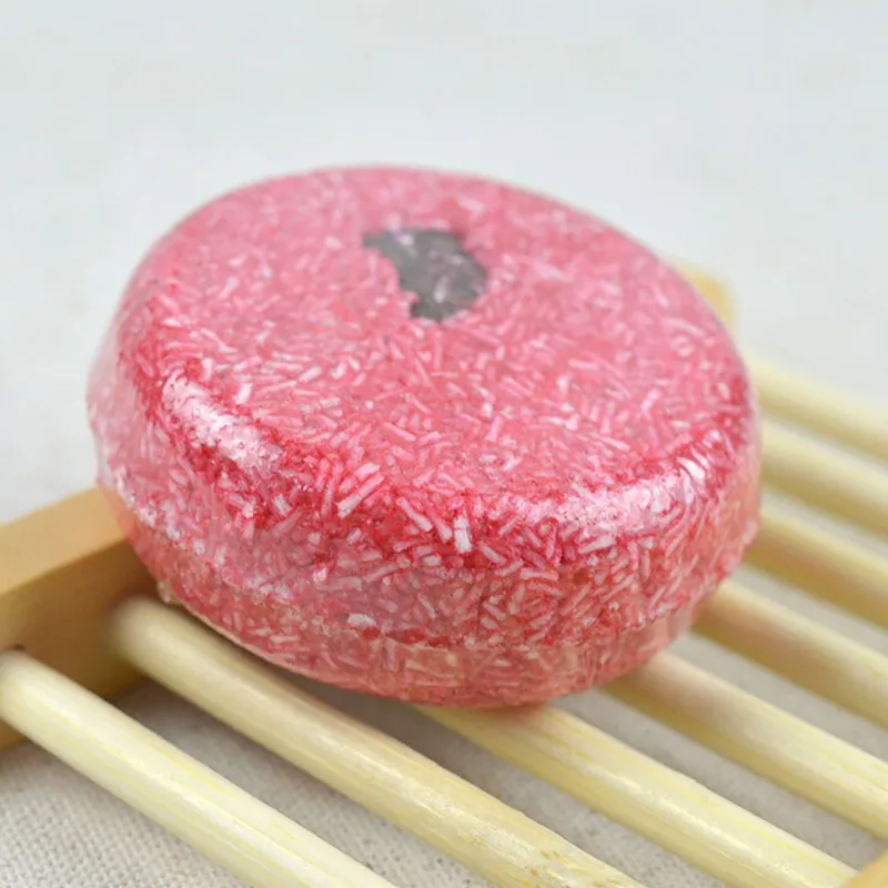 Natural Handmade Shampoo Soap Bar Nourishing Repair Damaged Hair Anti-Dandruff Off Hair Care Tool