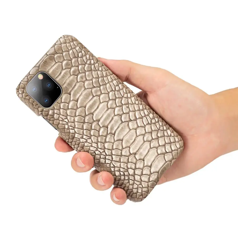 YXAYN крокодиловый узор задняя крышка телефона Текстура ТПУ для iPhone 11 11Pro 11Promax 12