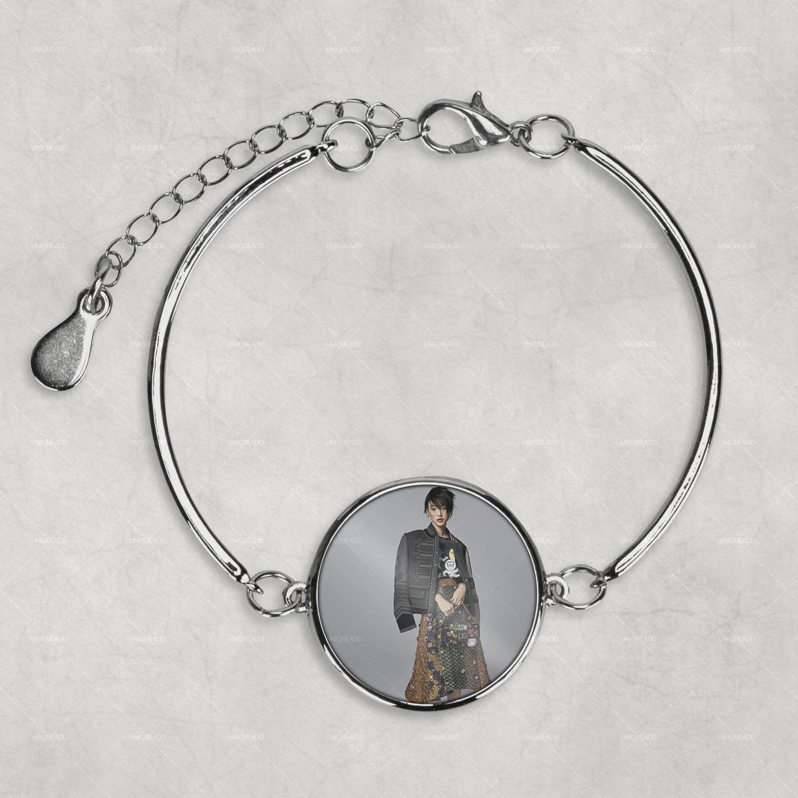 Персонализированный браслет с фото изображения Sora Choi ювелирный фотобраслет