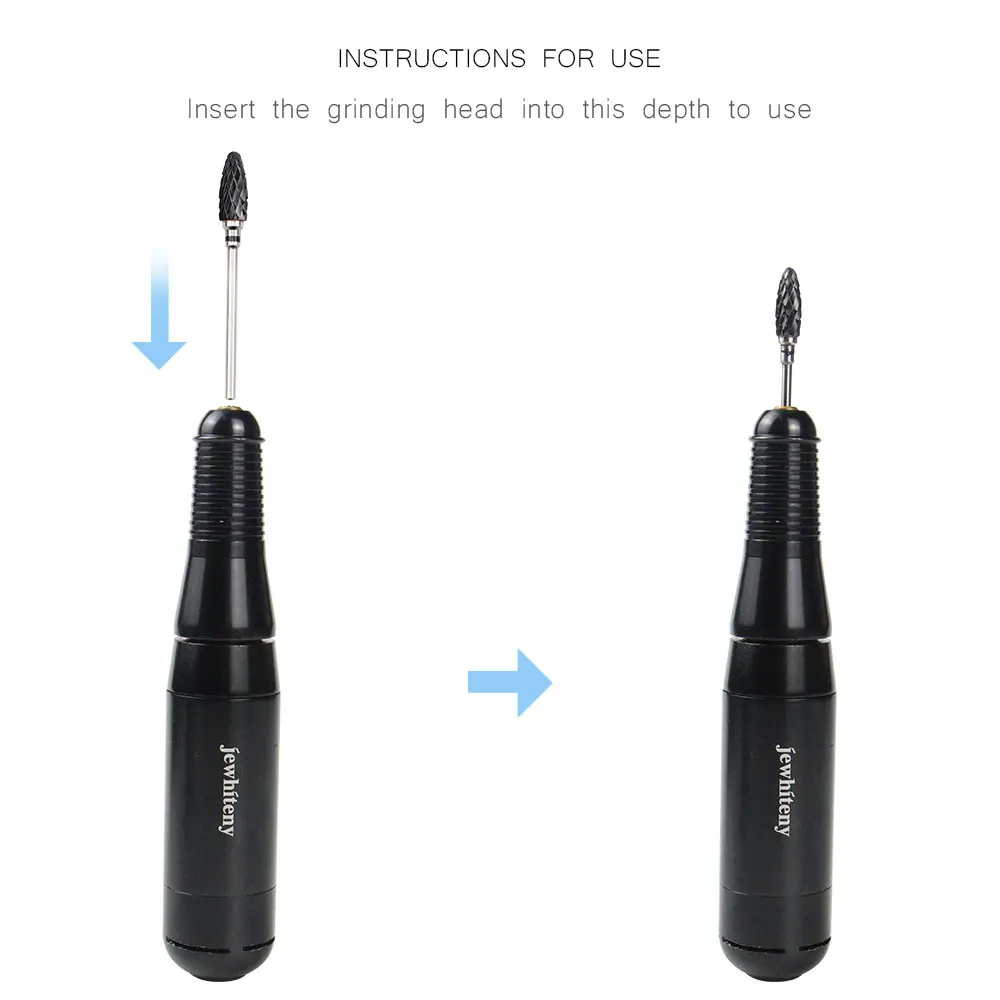 Электрическая дрель для ногтей 20 Вт 30000 об/мин набор маникюра и педикюра