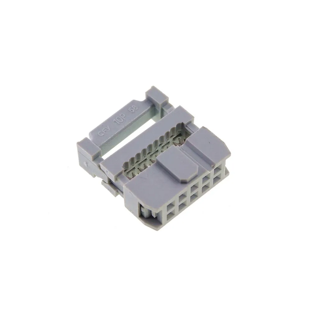 40 шт. 0 100 &quot2 54 мм Шаг 2x5 Pin 10 положения IDC гнездо заголовка коробка Заголовок