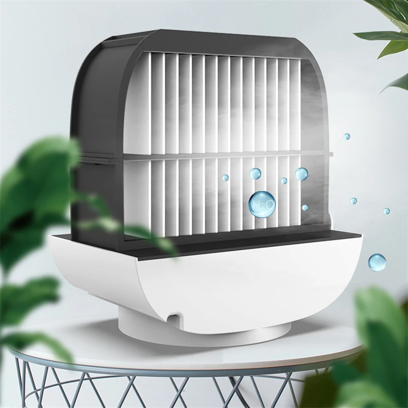 

Бесшумное мини-холодильное оборудование многофункциональный бытовой бесшумный USB мини настольный вентилятор для кондиционирования возду...