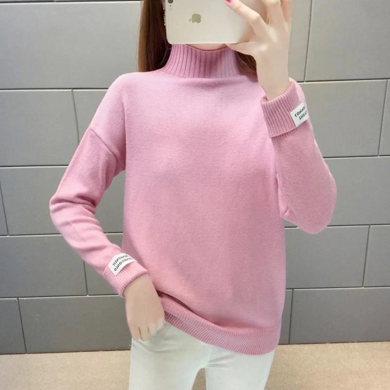 TIGENA Thick Warm Turtleneck Sweater Women 2020 Winter Knitted Pullover Female Long Sleeve Cashmere Jumper Tops | Женская одежда