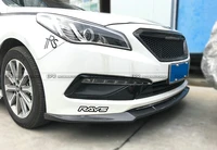 Car-styling For Hyundai 9th Gen Sonata LF Carbon Fiber Front Lip Fibre Bumper AccessoriesChina Version