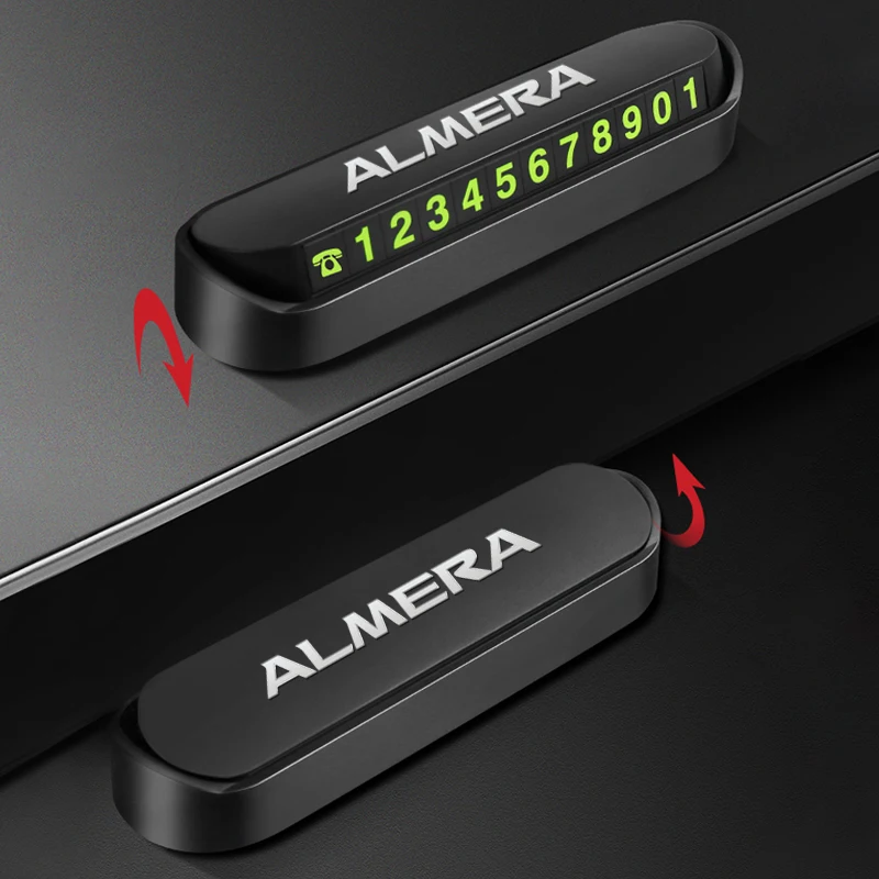 Автомобильный временный стоп-сигнал парковочная карта табличка с номером