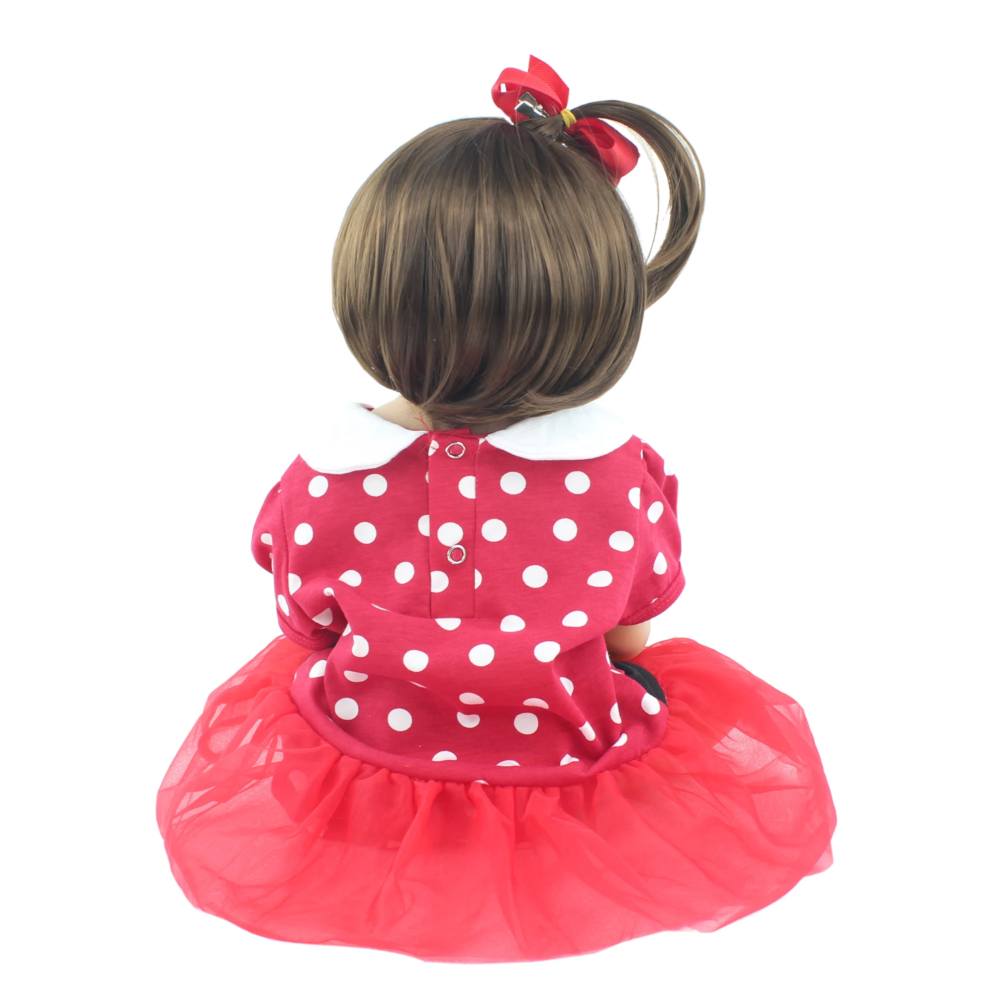 Кукла реборн силиконовая мягкая виниловая кукла-принцесса подарок на день