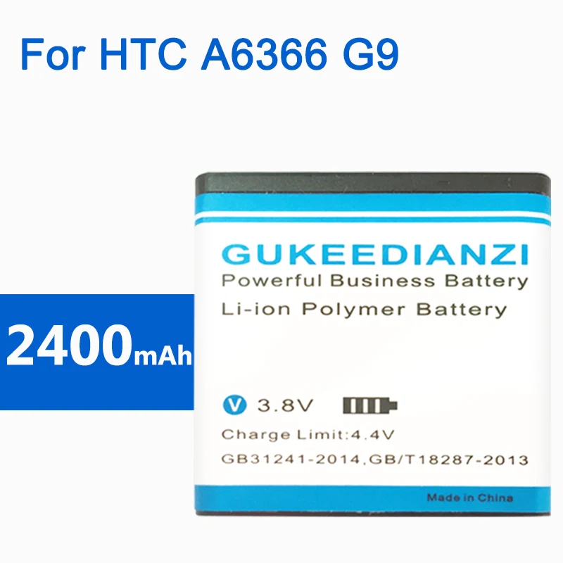 GUKEEDIANZI BB92100 2400 мАч батарея для мобильного телефона HTC Aria A6366 G9 HD Mini T5555 стабильное