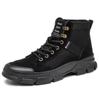 Мужские классические ботинки в стиле ретро, модные мужские ботинки, новинка сезона осень-зима 2021, высококачественные повседневные ботинки из лакированной кожи, 39-44