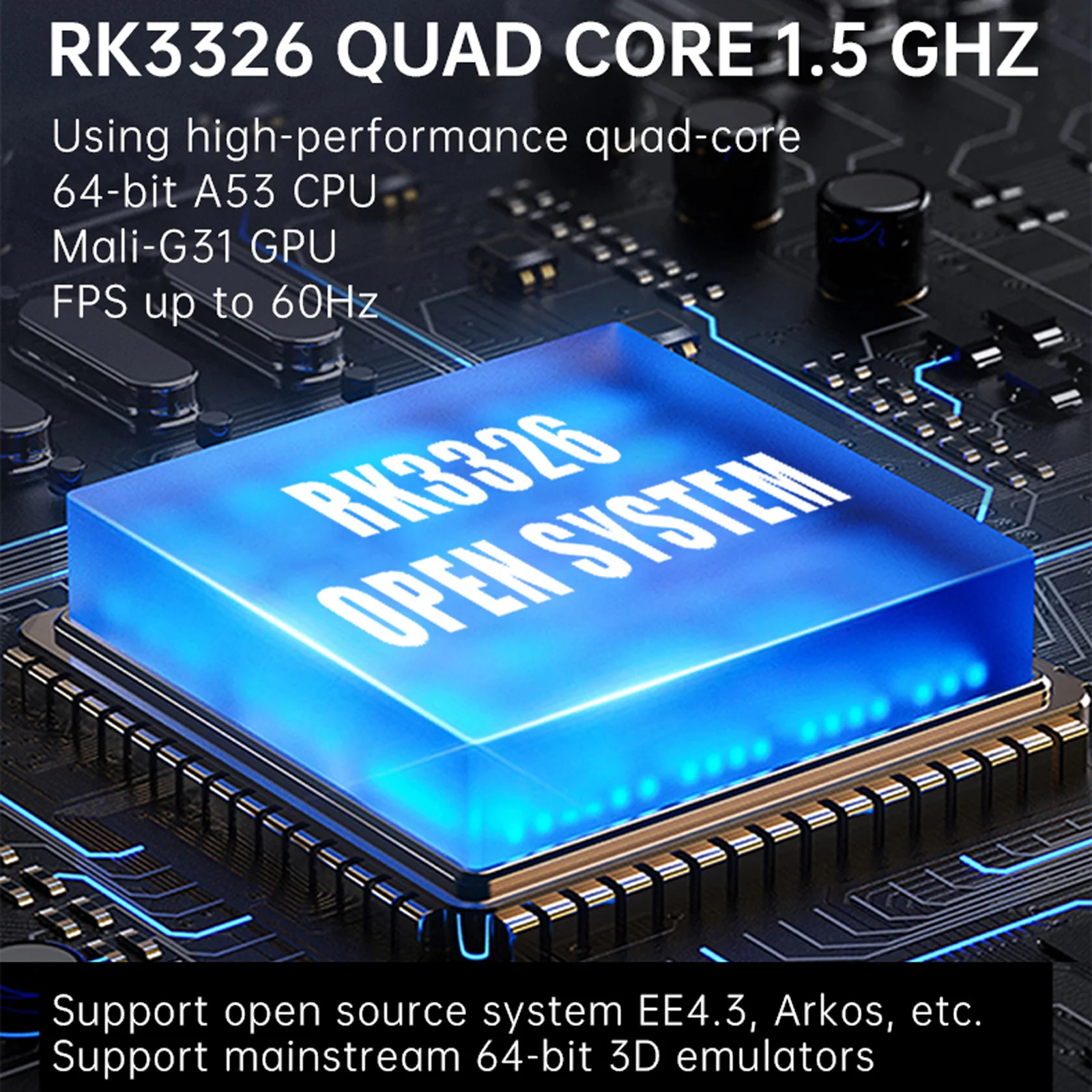 Портативная игровая Ретро консоль Powkiddy RGB10MAX2 портативные игровые плееры с 64 Гб