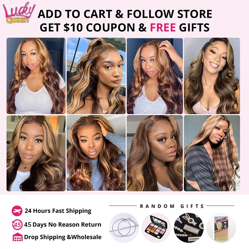 

Highlight 2/30 Human Hair Bundles Malaysian Body Wave Hair Weave Bundles Piano Color Human Hair 8-30 Inch 1/3/4 Hair Extensions