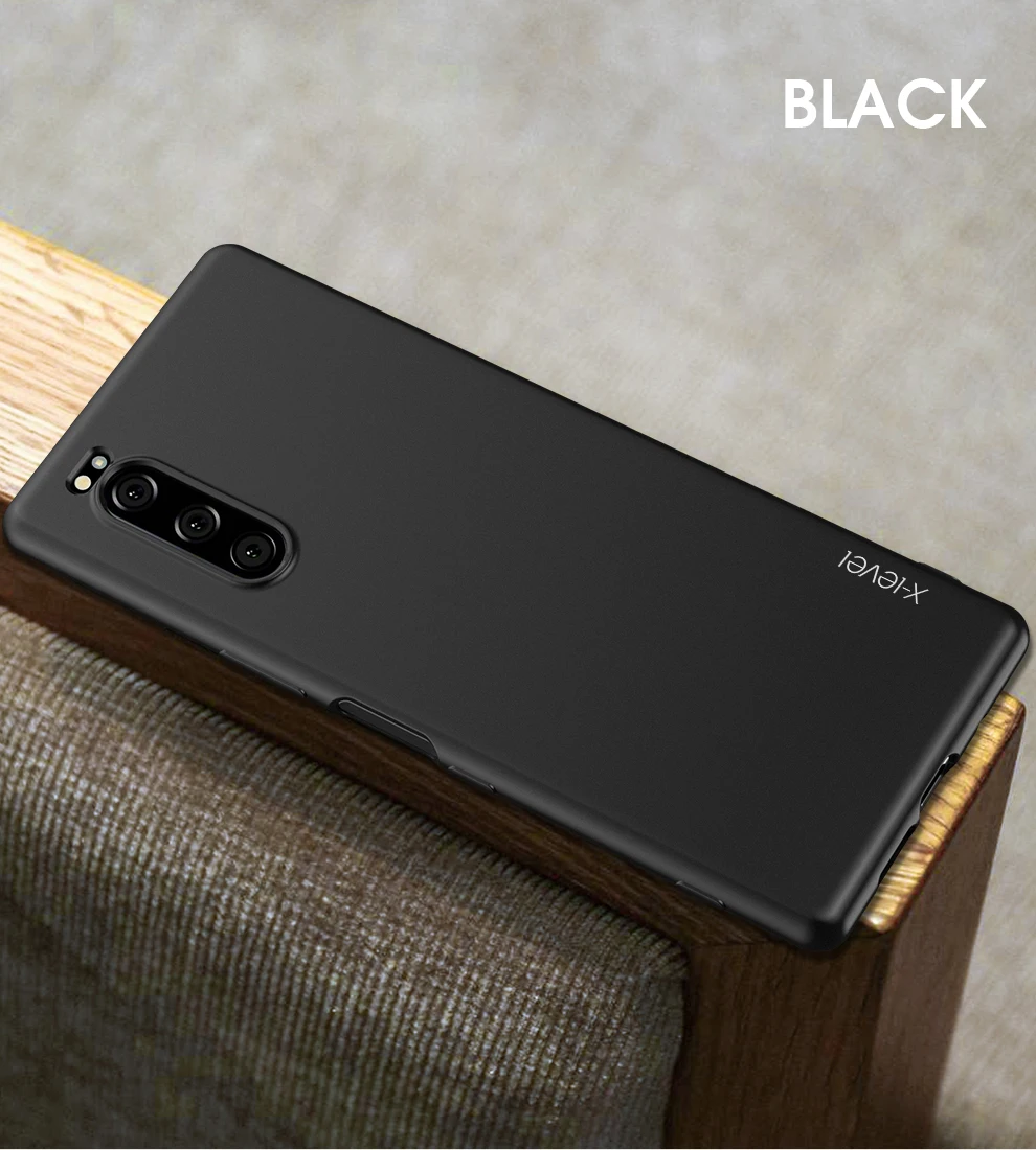 Для sony Xperia XZ Премиум чехол X-Level Мягкий ТПУ, силикон, матовая поверхность задней крышки для XZ1 XZ2 XZ3 XZ4 чехол для Xperia5 XZ5 Xperia 8 Capa