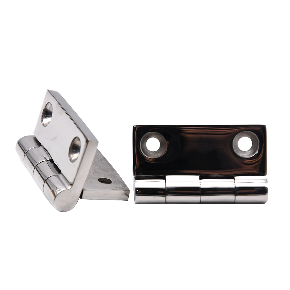 

5pcs Stainless Steel Hinges for Boat Yacht Square Flap Hinge 38mm 50mm Boat Door Hinge Stamping Cabinet Marine Hardware