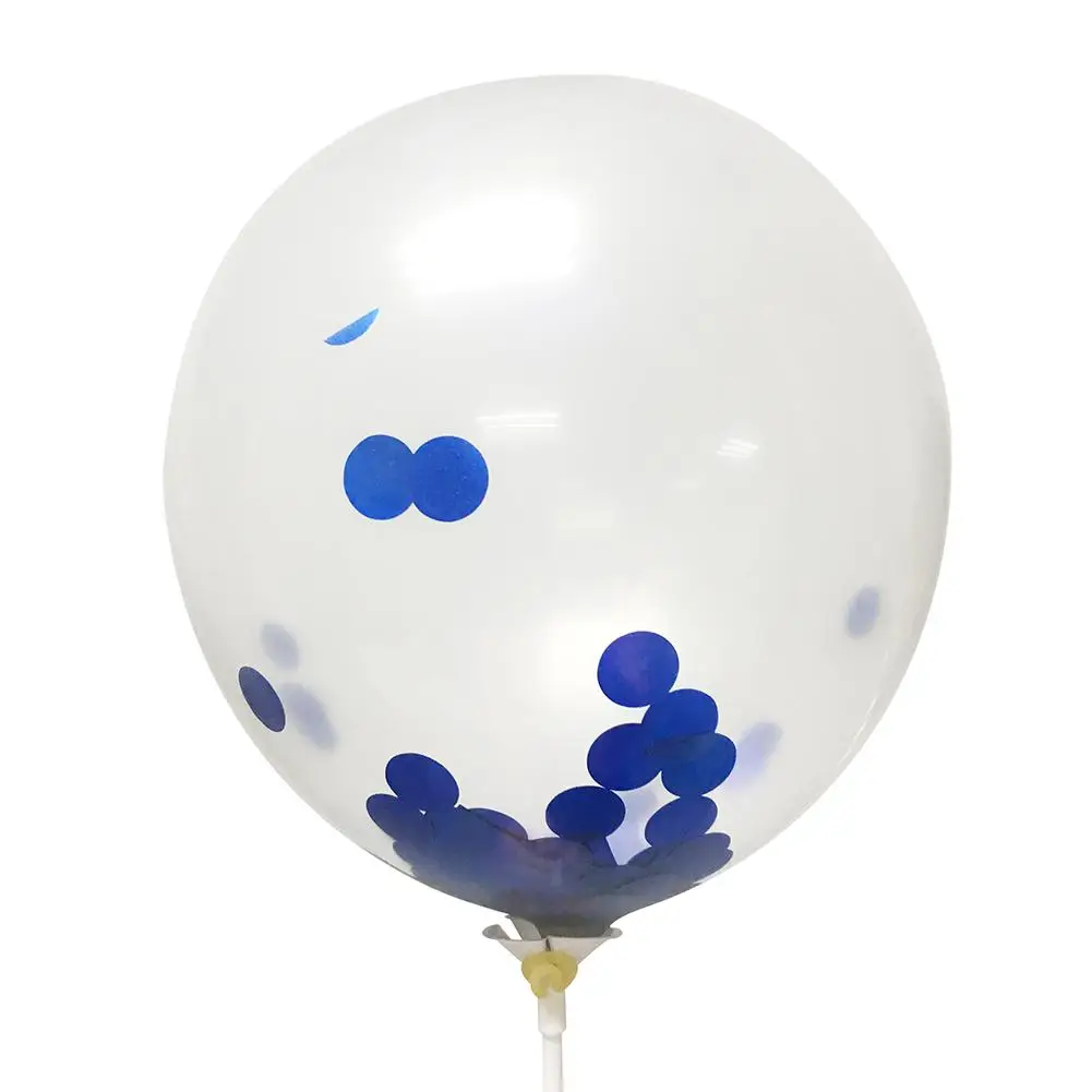 20 шт Разноцветные конфетти декоративные шаровым гелием утолщение груша