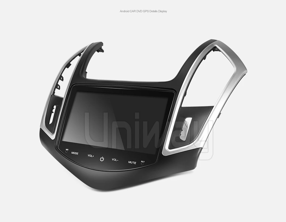 Uniway AXKLZ8071 2 din android 9.0 car dvd for Chevrolet Cruze 2013 car radio gps navigation with steering wheel
