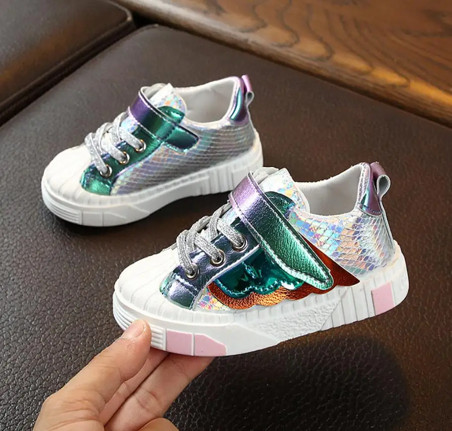 Новые осенние детские уличные кроссовки для маленьких девочек и мальчиков