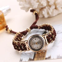 dimi women dress leather casual bracelet watches relojes mujer new fashion women bracelet watch gold quartz gift wristwatch