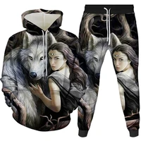 2021 fahion hot new mens 3d hoodie set 3d print fashion fine pattern full set clothing mens outdoor leisure hoodie sets