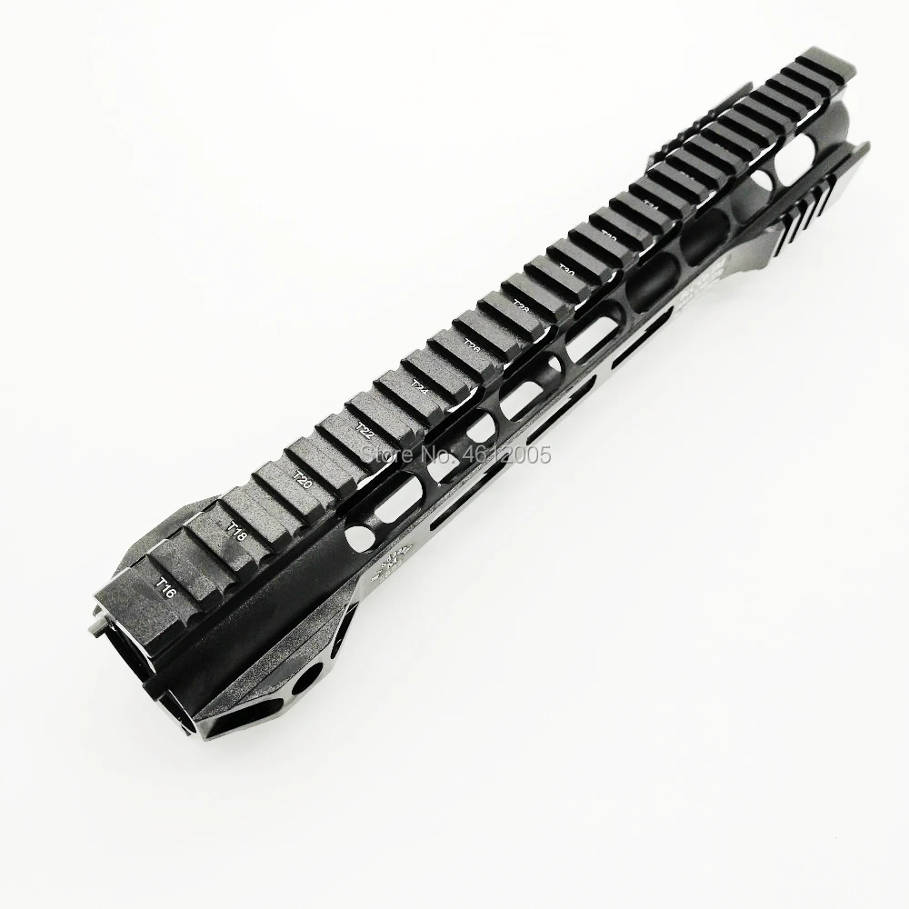 12 дюймов тактический MLOK трубчатое цевье супер тонкий ar 15 Handguard Quad Rail для M4 M16