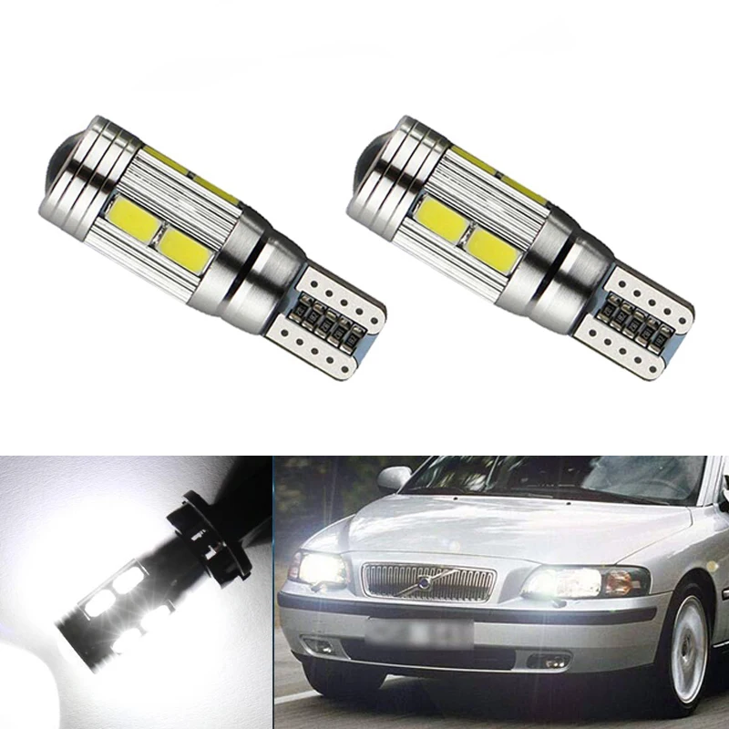 BOAOSI 2x T10 W5W 5630smd светодиодный светильник с объективом проектора для Opel Astra h j g Corsa