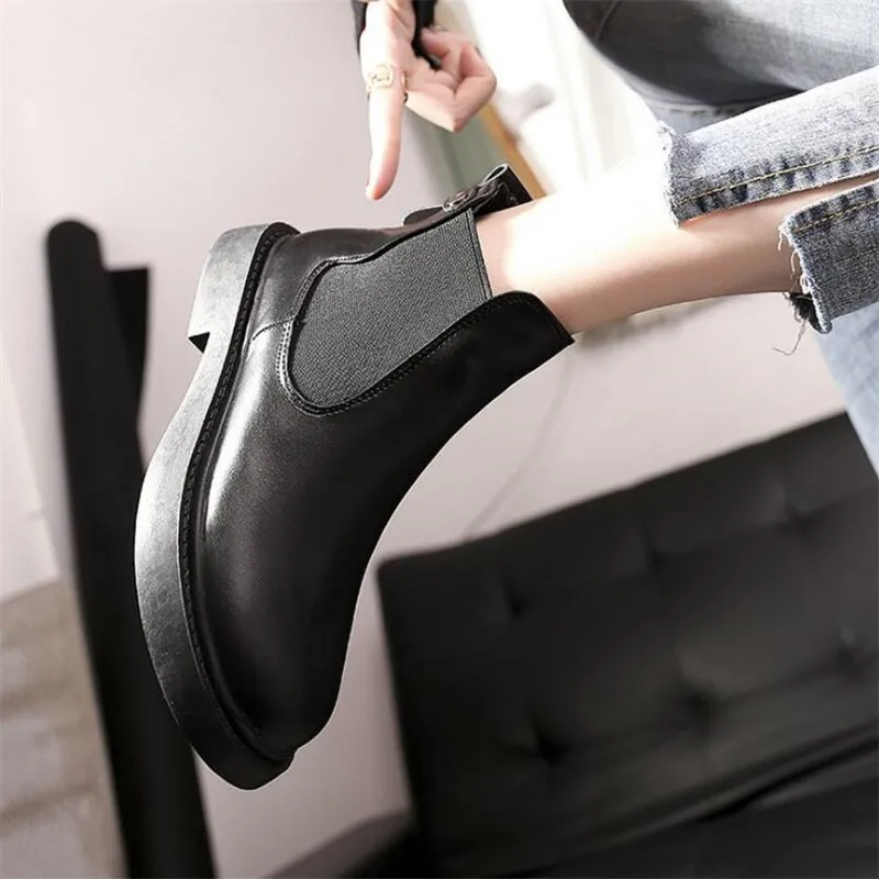 2019 шикарные женские ботинки блестящая обувь из искусственной кожи сезон