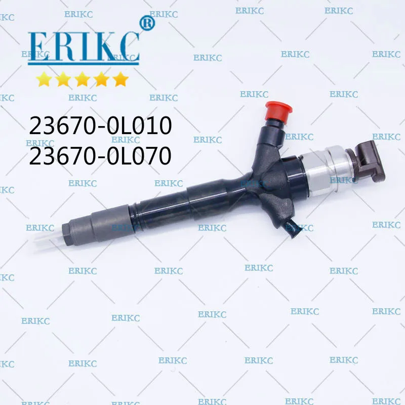 ERIKC 23670-0L070 Common Rail дизельный инжектор в сборе сопло OEM 236700L070 23670-0L010 для Toyota Hiace Hilux 2,5 D 2KD-FTV