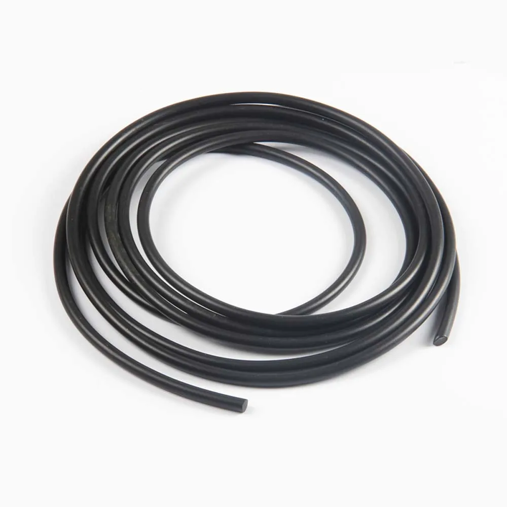 

1M Fluorine Rubber Cord Black O Ring Anti Oil Seal Gasket Dia 2mm 3mm 4mm 5mm 6mm 7mm 8mm 10mm