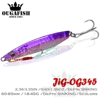 fishing tackle 2021 jig lures winter weights 18 45g fish bait jigging lure metal jig bass set pesca saltwater lures for pike