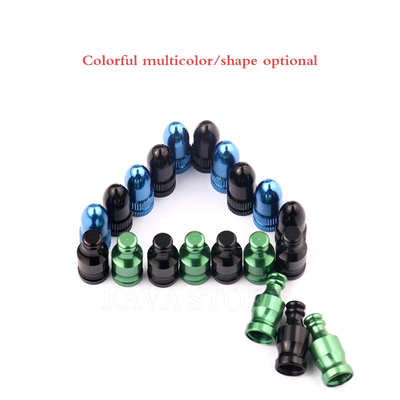 2Pc Aluminium Sepeda Motif Ultralight Mountain Road Sepeda Tutup Katup Schrader Katup Ban Pelindung MTB Aksesoris Schrad