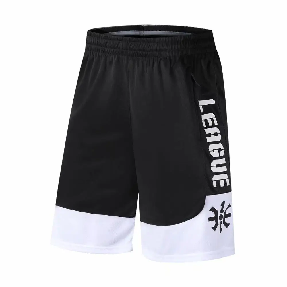 shorts 05 Спортивные мужские короткие баскетбольные Джерси длиной до колена на молнии с карманом для бега мужские свободные быстросохнущие дышащие шорты для спортзала - Цвет: shorts 05