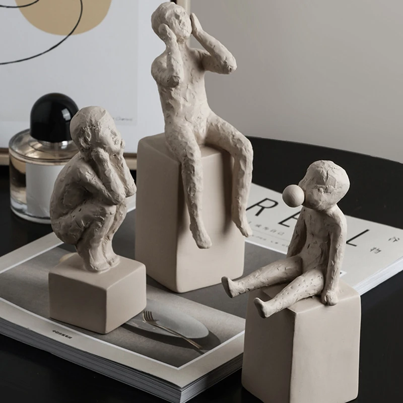 

Minimalistic Portrait Human Shape Modern Home Decor Living Room Bedroom Countertop Decoration Gift PAK5