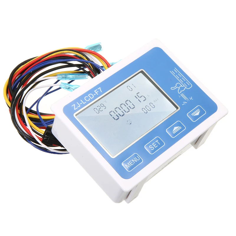 Дисплей контроллера фильтра чистой воды Zj Lcd F7 + Соленоидный клапан переключатель