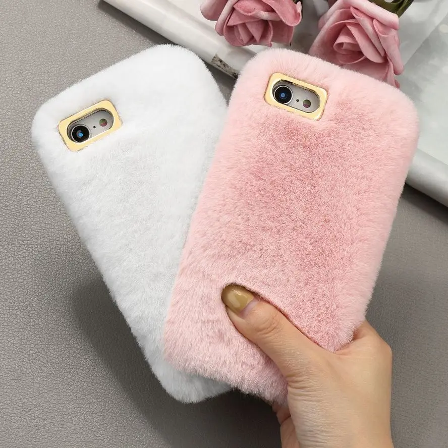 Милый мягкий пушистый меховой чехол LCHULLE для Samsung Galaxy A50 A70 A71 A51 5G A40 A21S A20e A30 A20 A10