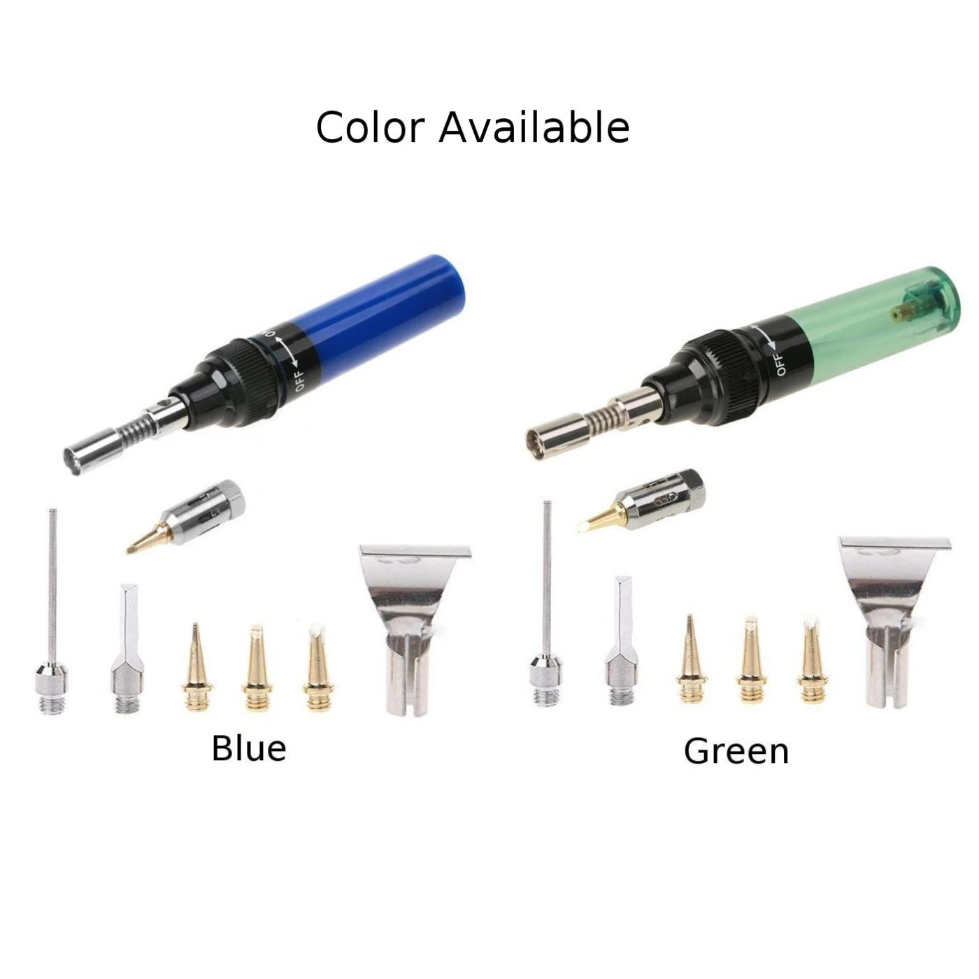 

Gas Gun Soldering Iron Holder Soldering Iron Tips Solder Station Working Tool Kit MT-100 - 1300C - Cordless Wireless