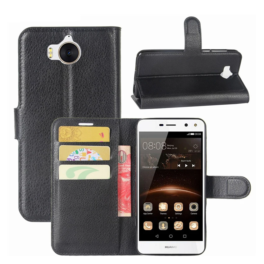 Чехол для Huawei Y5 2017 высококачественный кожаный чехол-книжка 2017/y6 Модный