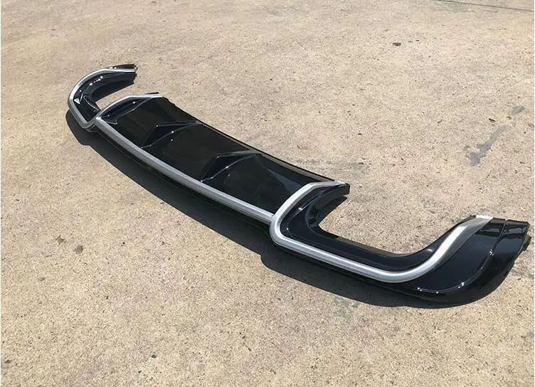 High Quality ABS Carbon fiber Paint Rear Bumper Lip Spoiler Diffuser Cover For AUDI A3 S3 RS3 S-LINE 2017 2018 2019 | Автомобили и